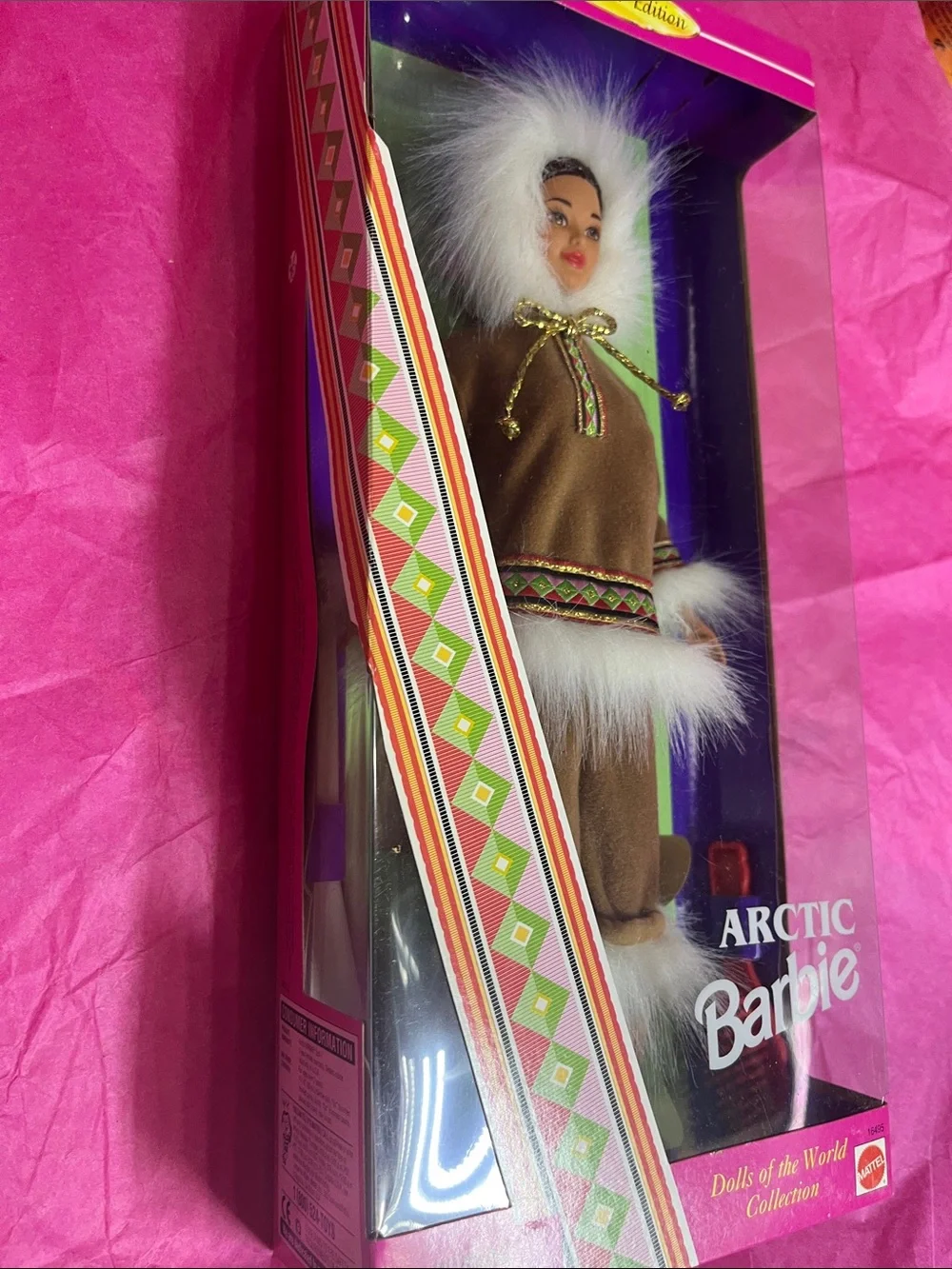 1996 Arctic Barbie Dolls of the World Collection NRFB